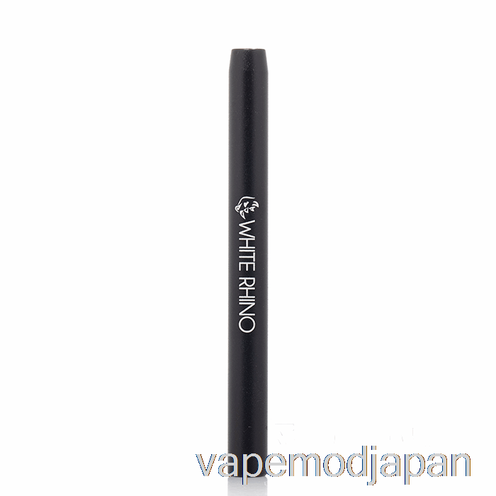 VAPE MOD ホワイト ライノ メタルバット テイスター パイプ ブラック